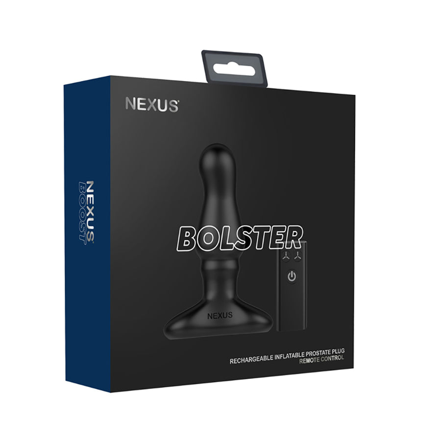 Nexus Bolster Butt Plug With Inflatable Tip