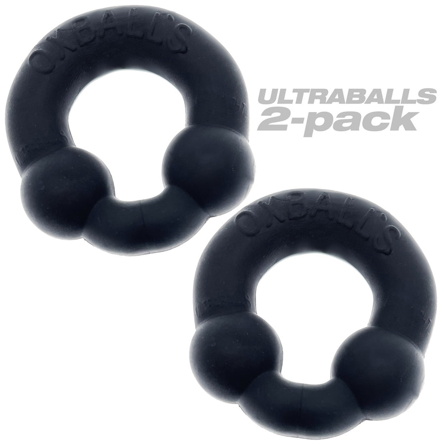 Oxballs Ultraballs 2-pack Cockring Plus+silicone Special Edition Night