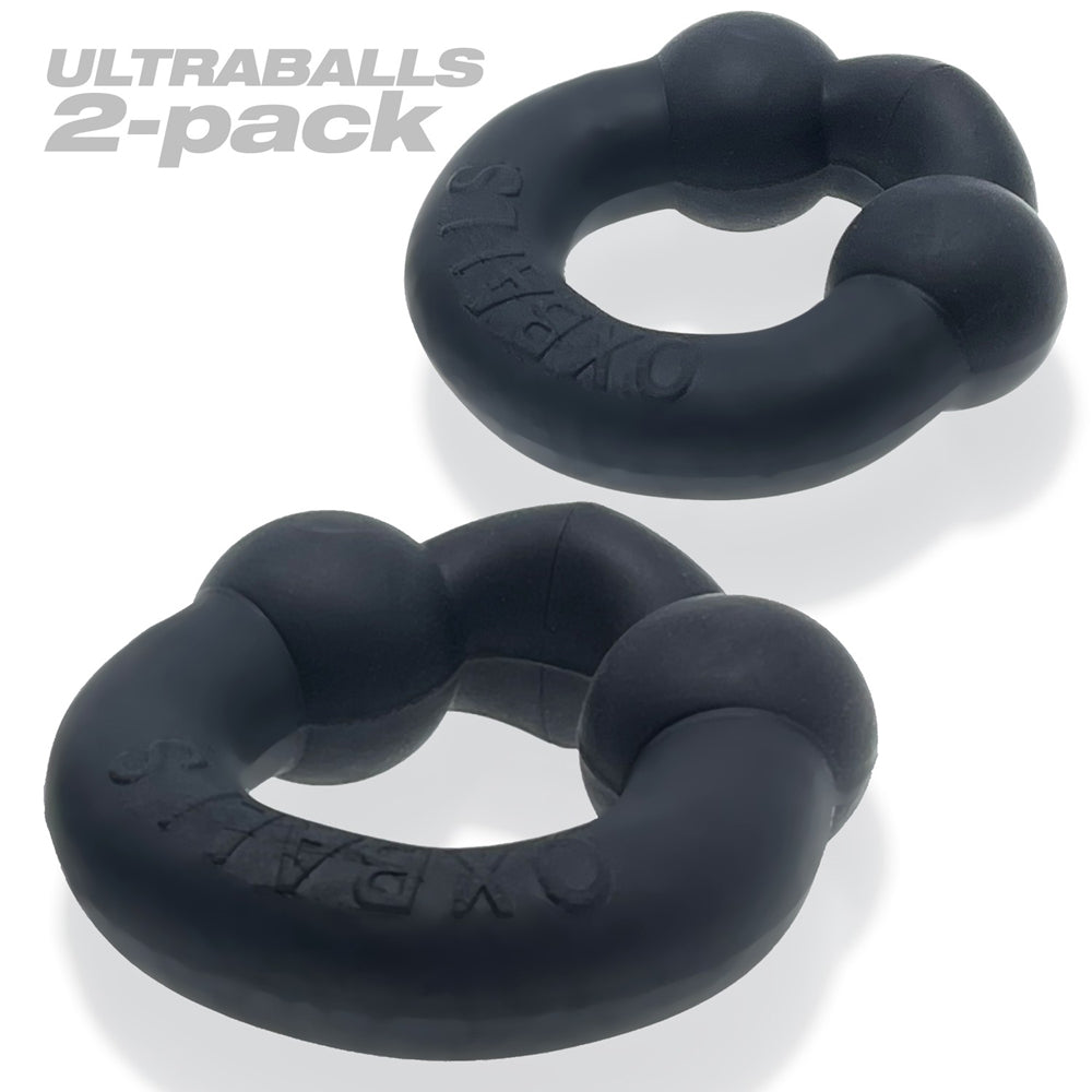 Oxballs Ultraballs 2-pack Cockring Plus+silicone Special Edition Night