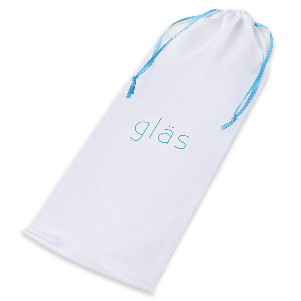 Glas Realistic Double Glass Dildo Handle 11 In.