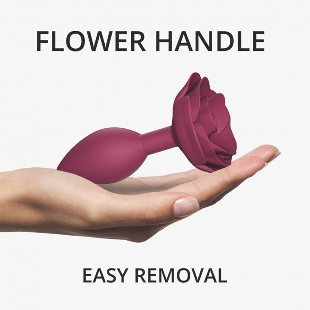 Love To Love Open Roses Anal Plug Medium Plum Star