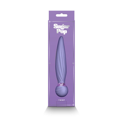 Sugar Pop Twist Gyrating Vibrator Purple