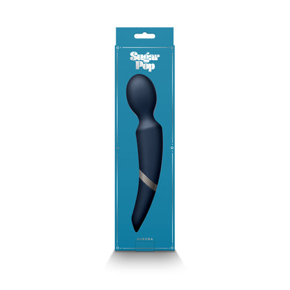 Sugar Pop Aurora Air Pulse And Wand Massager Blue