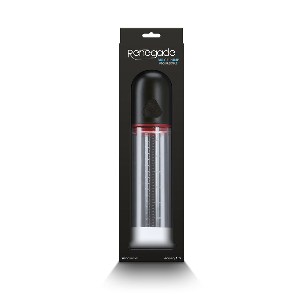 Renegade Bulge Vibrating Pump Black