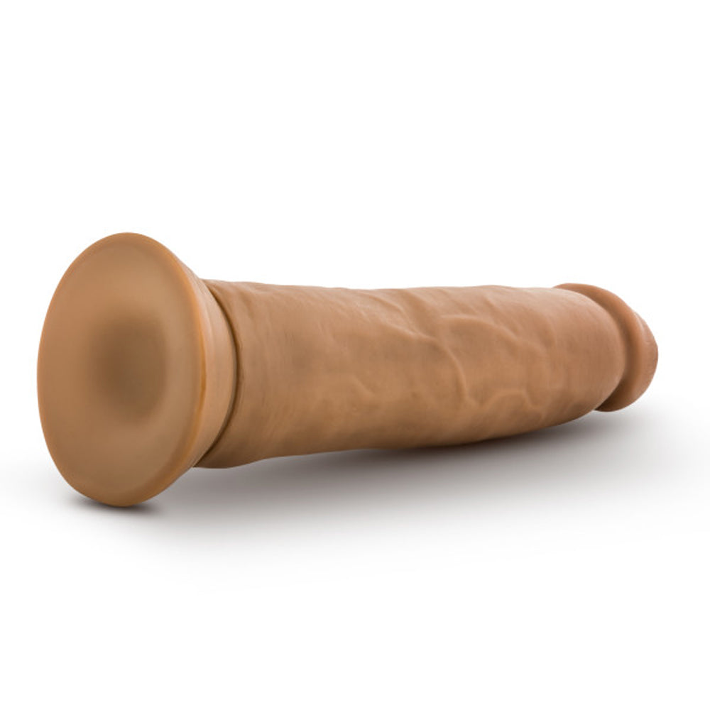 Dr. Skin Dr. Henry Dildo With Suction Cup Silicone 9 In. Mocha
