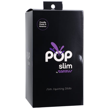 POP Slim Squirting Dildo Midnight