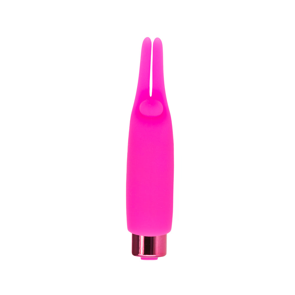 Powerbullet Teasing Tongue With Mini Rechargeable Bullet 2.5 In. Pink