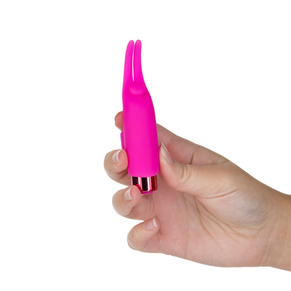 Powerbullet Teasing Tongue With Mini Rechargeable Bullet 2.5 In. Pink