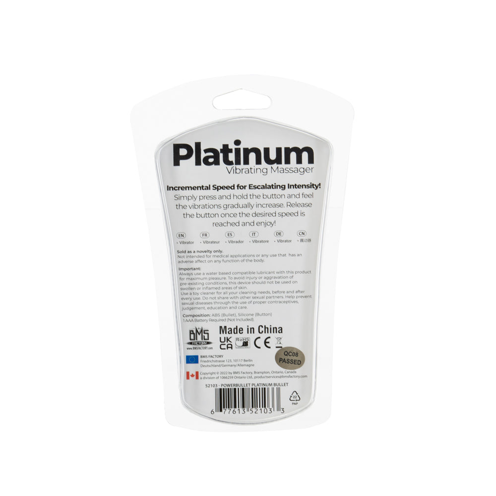 Powerbullet Platinum Series 3.75 In.