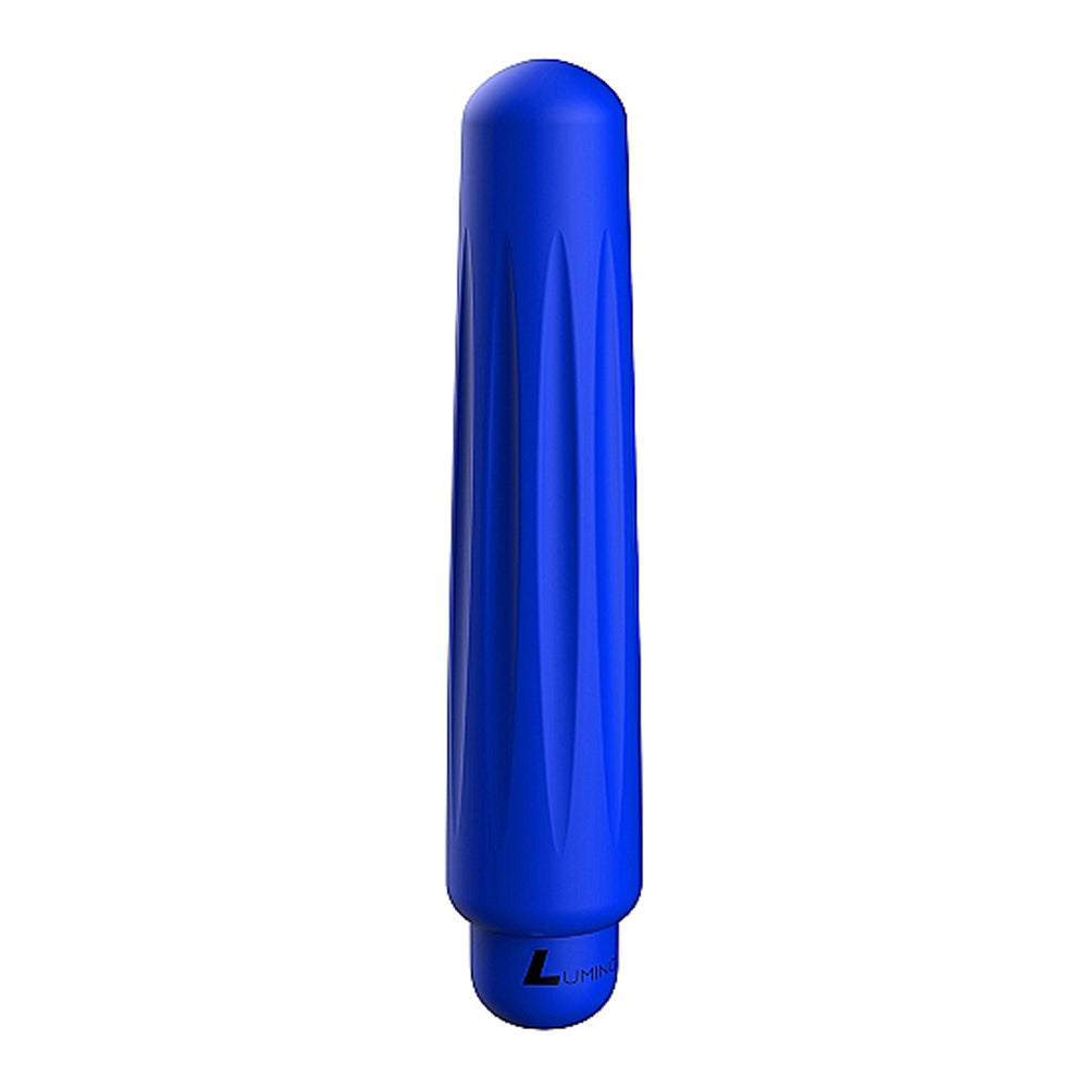 Luminous Delia Abs Bullet With Silicone Sleeve 10 Speeds Royal Blue