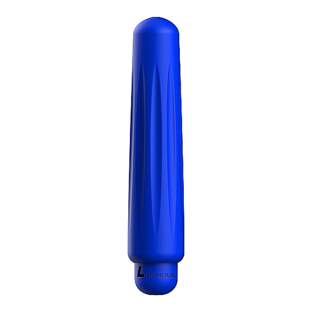 Luminous Delia Abs Bullet With Silicone Sleeve 10 Speeds Royal Blue