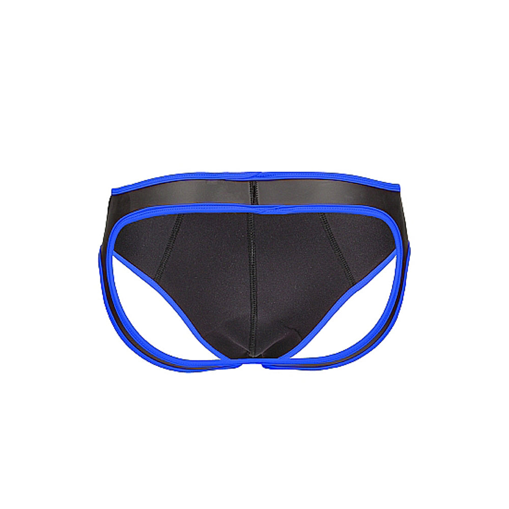 Neoprene Jockstrap Size L/xl Blue