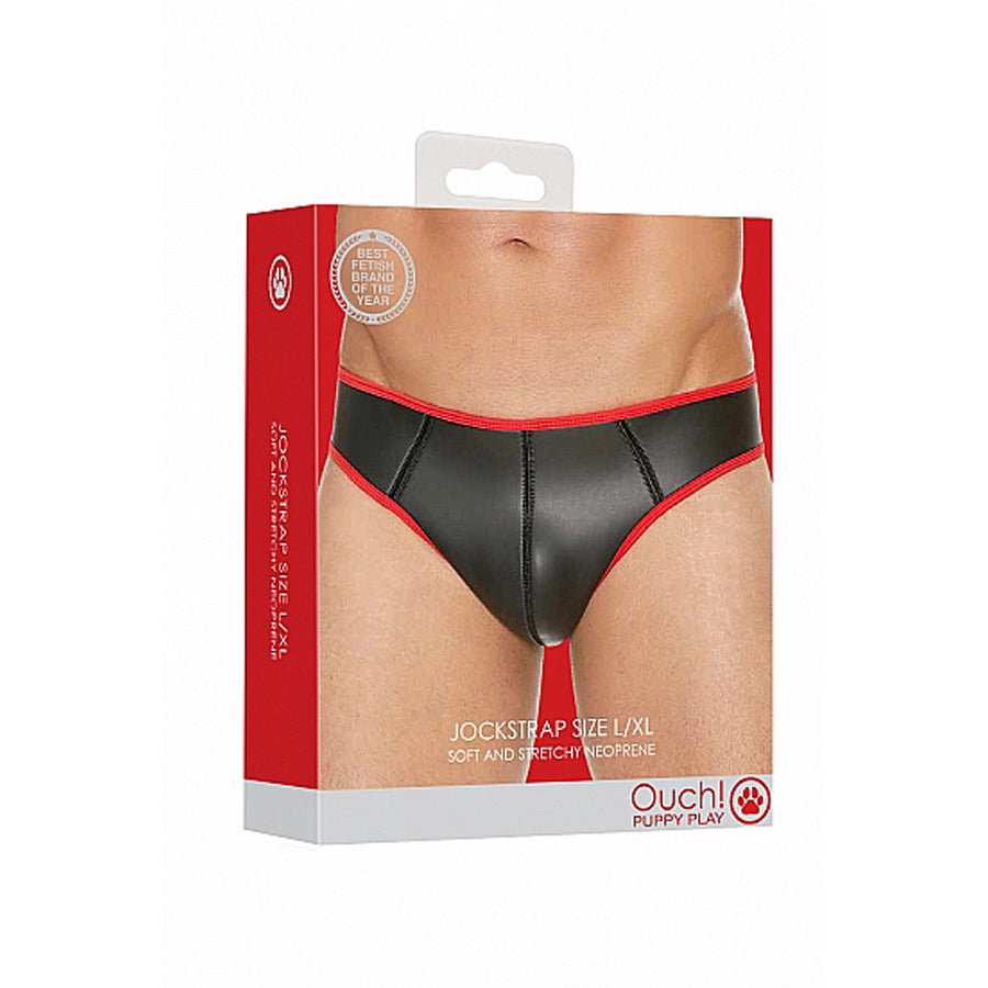 Neoprene Jockstrap Size L/xl Red