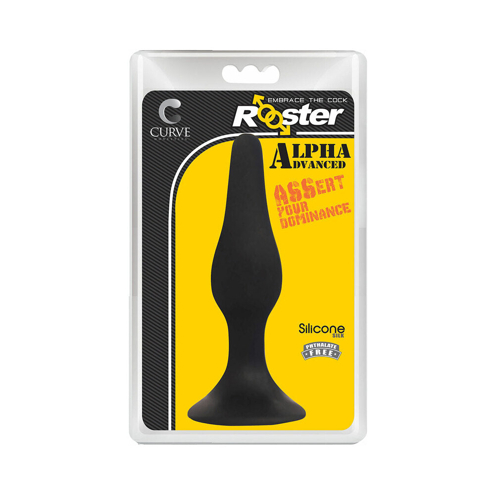 Rooster Alpha Advanced Anal Plug Black
