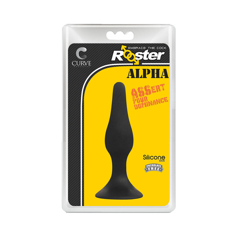Rooster Alpha Anal Plug Black