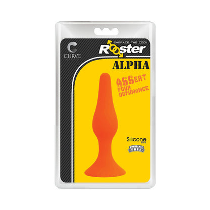 Rooster Alpha Anal Plug Orange