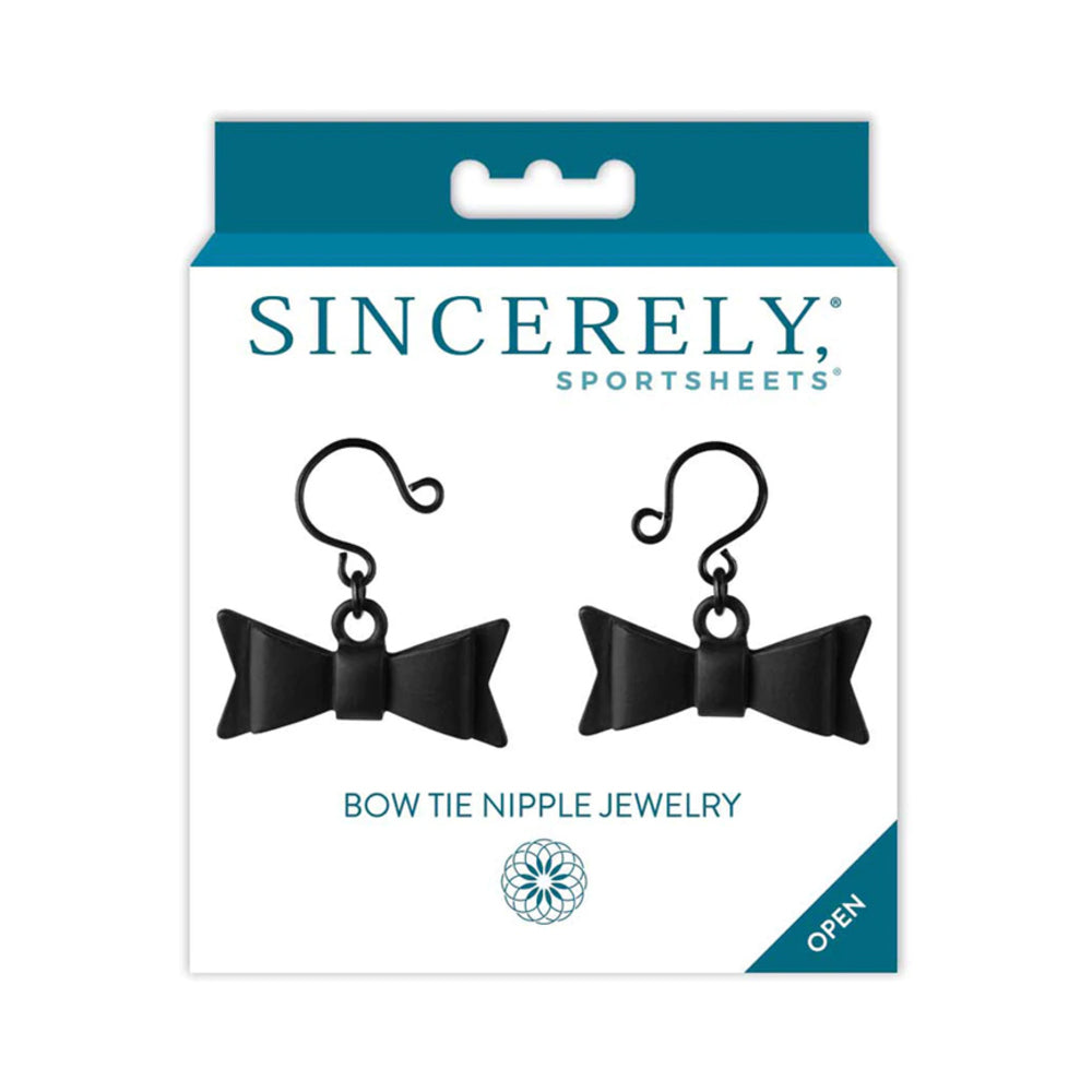 Sincerely Bow Tie Nipple Jewelry