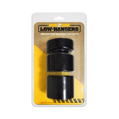 Boneyard Low Hangers Silicone Ball Stretcher Training Kit - Black