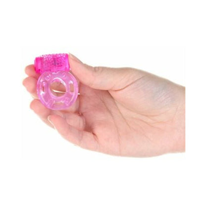Powerbullet Vibrating Cockring Butterfly Pink