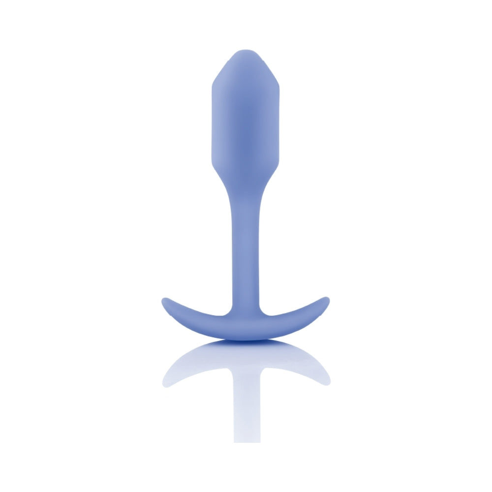 B-Vibe Weighted Snug Plug 1 - 55 G Violet