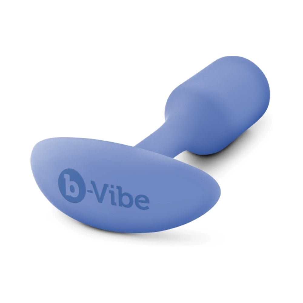 B-Vibe Weighted Snug Plug 1 - 55 G Violet