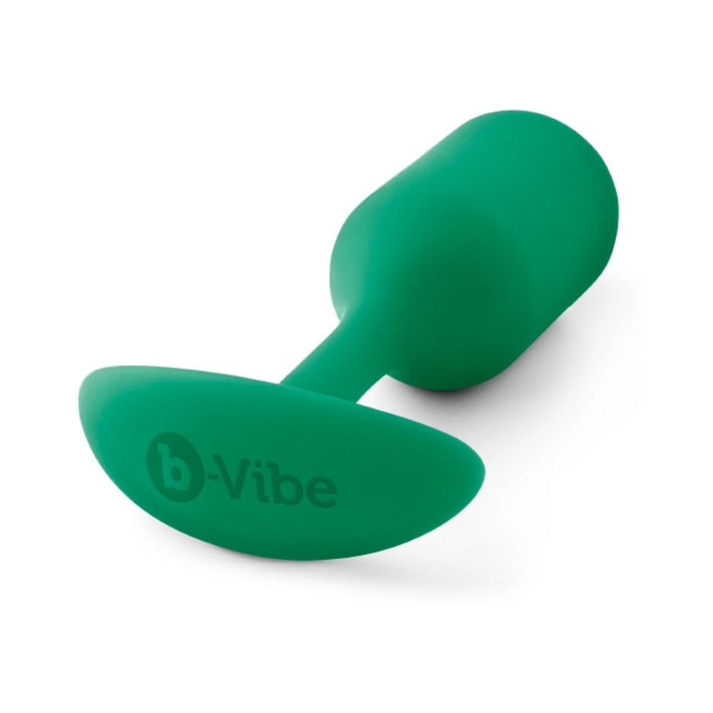 B-Vibe Weighted Snug Plug 2 - 114 G Green