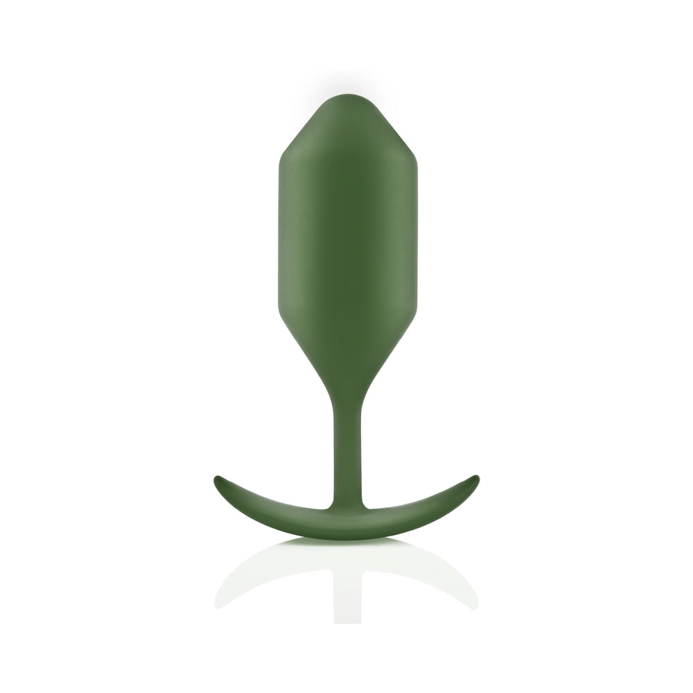 B-Vibe Weighted Snug Plug 4 - 257 G Army