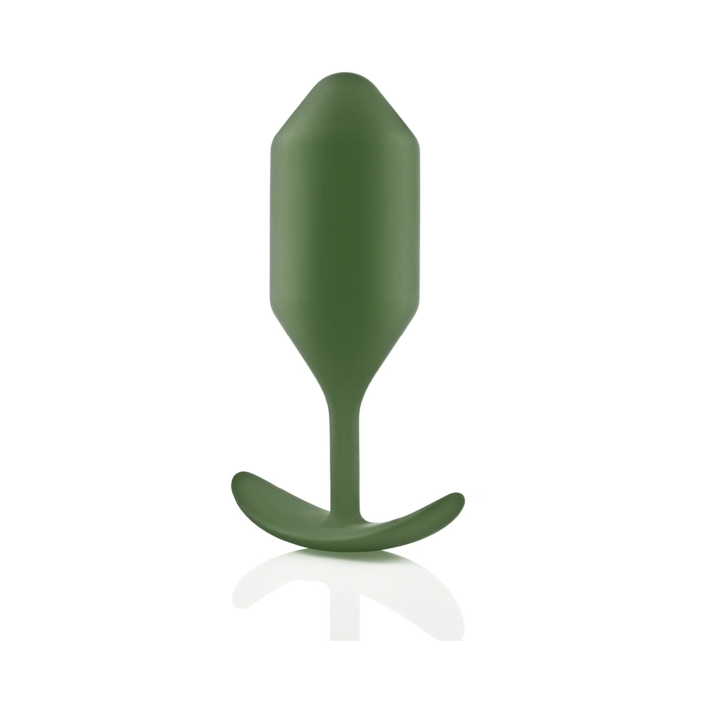 B-Vibe Weighted Snug Plug 4 - 257 G Army