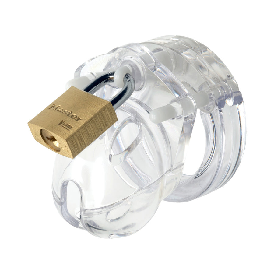 Mini Me Clear Male Chastity 1.25&quot; Length