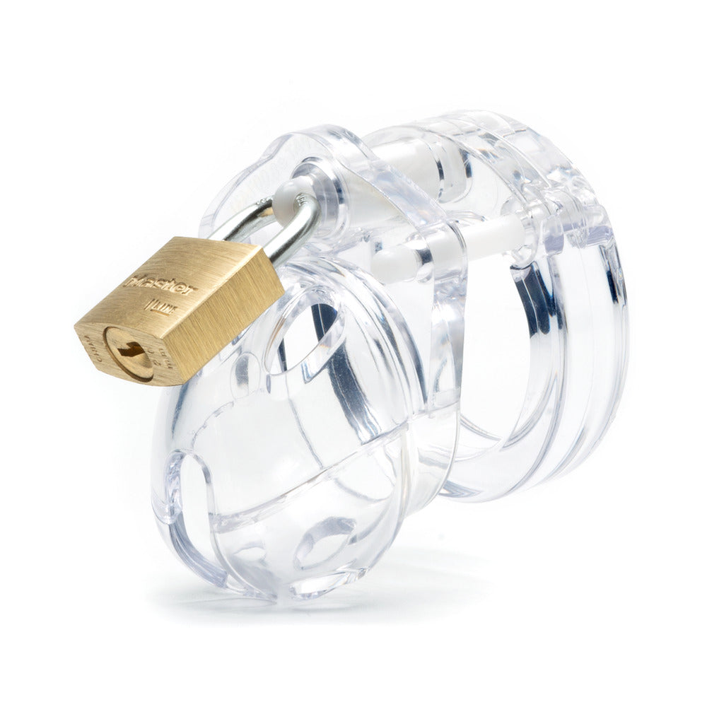 Mini Me Clear Male Chastity 1.25&quot; Length