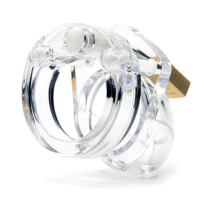 Mini Me Clear Male Chastity 1.25&quot; Length