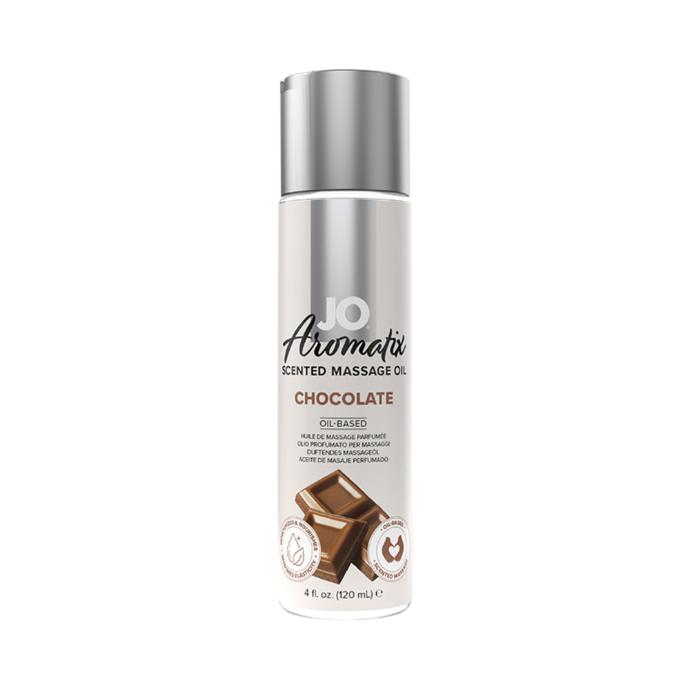 Jo Aromatix Chocolate Massage Oil 4 Oz.