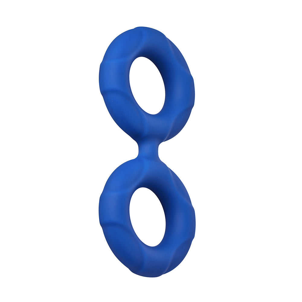 Forto F-81: Double Ring Liquid Silicone 47 Mm Blue