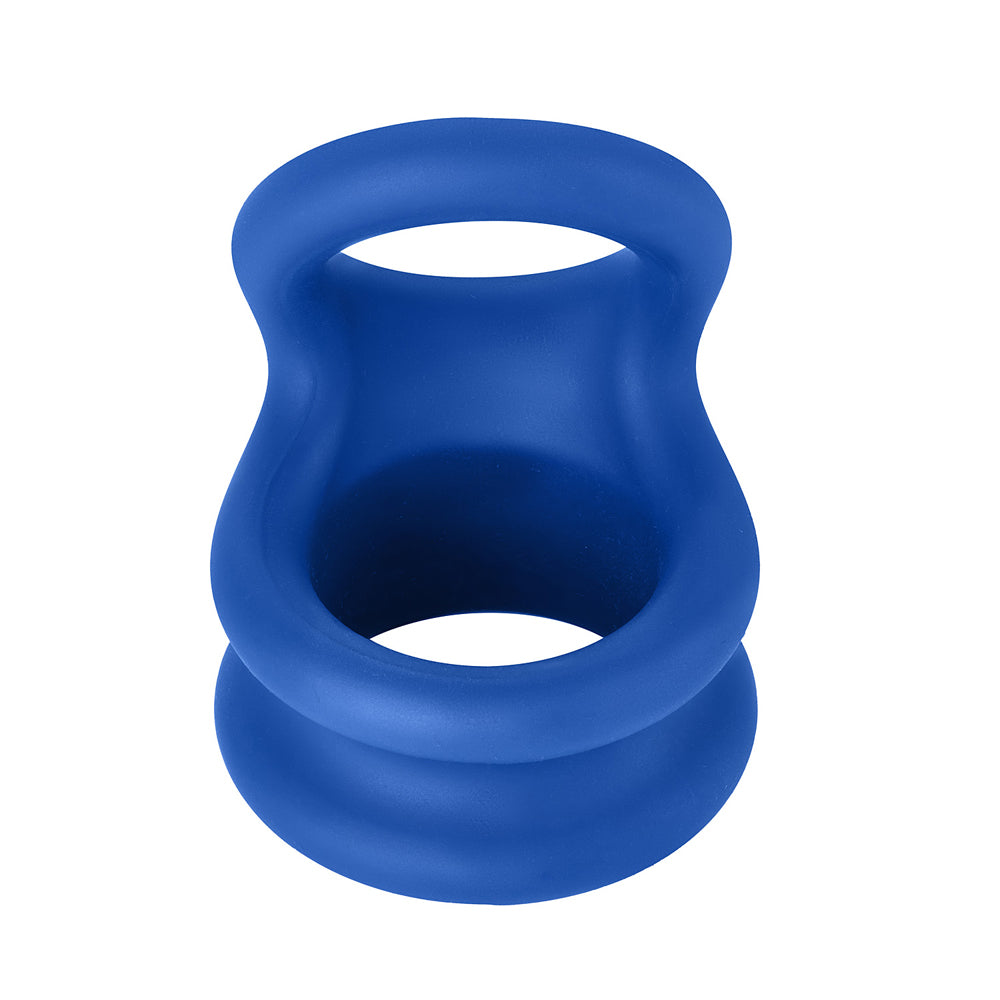 Forto F-20: Balls Stretcher Liquid Silicone 60/77mm Blue