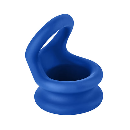 Forto F-20: Balls Stretcher Liquid Silicone 60/77mm Blue