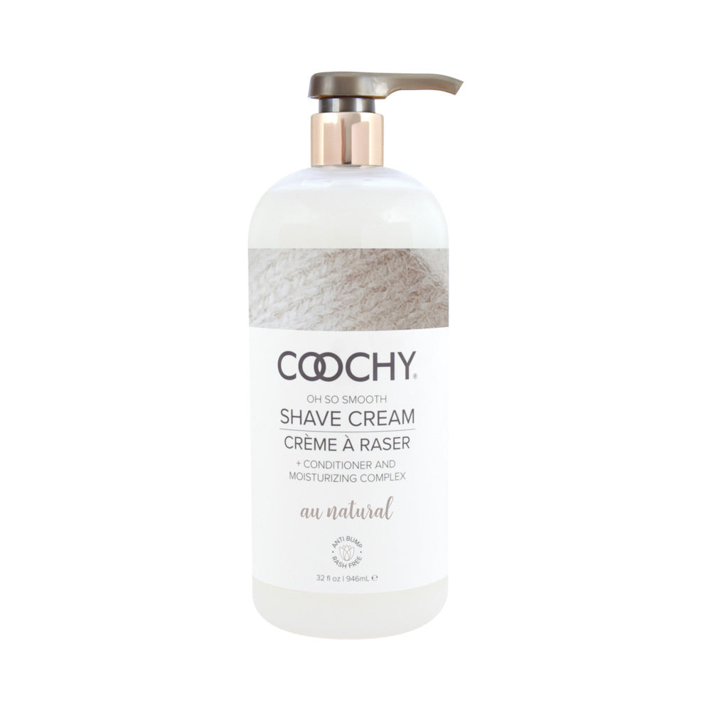 Coochy Shave Cream Au Natural 32 Oz.