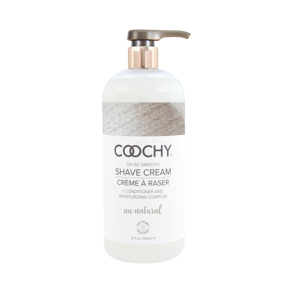 Coochy Shave Cream Au Natural 32Oz