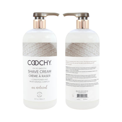 Coochy Shave Cream Au Natural 32Oz