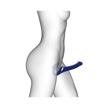 Strap-On-Me Multi Orgasm Bendable Strap-On Large Night Blue