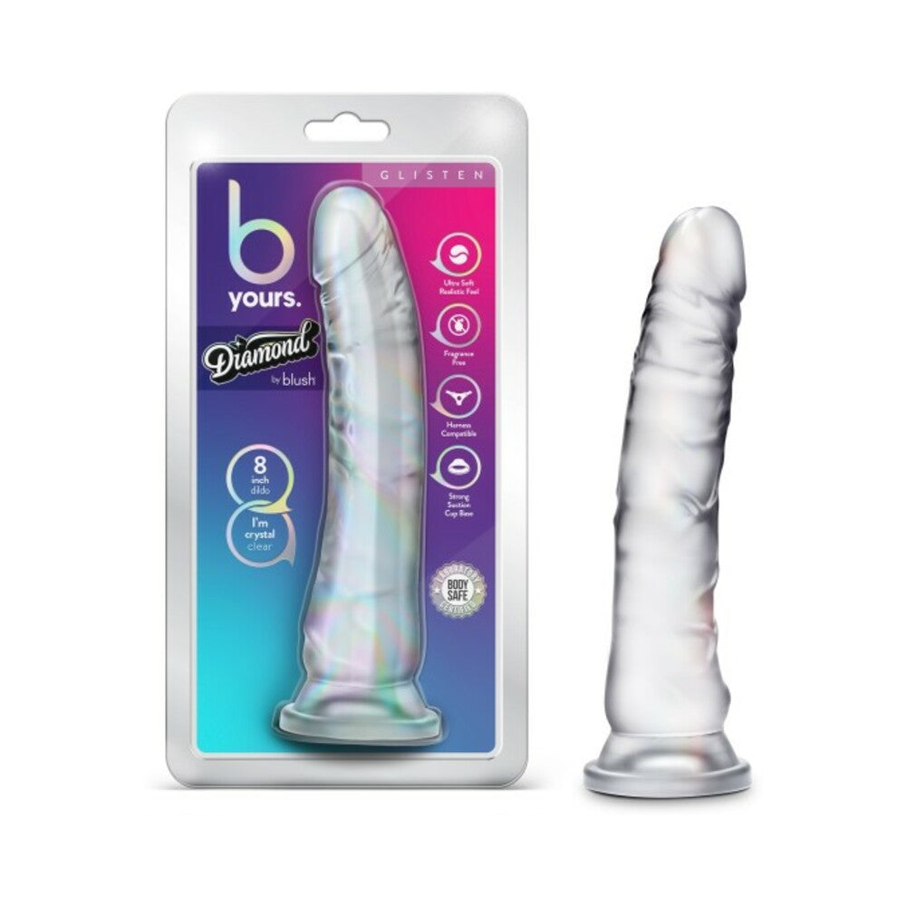 B Yours Diamond Glisten 8In Clear