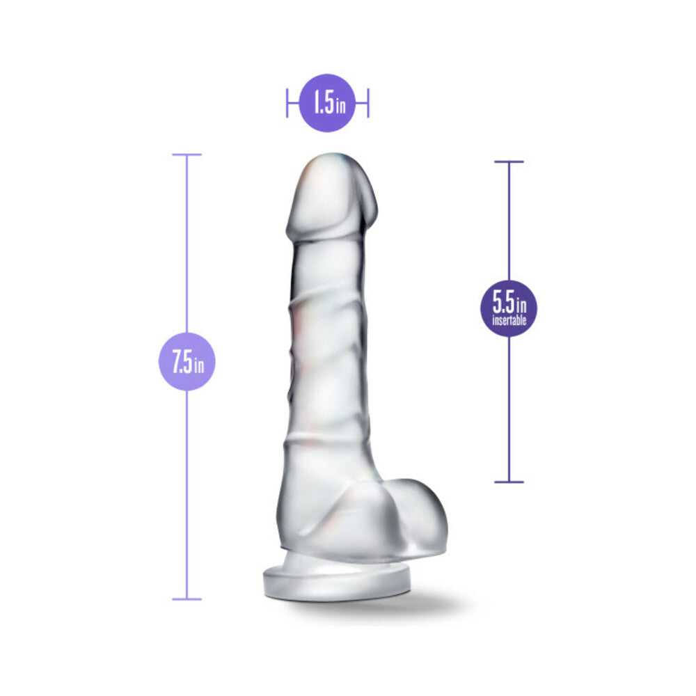 B Yours Diamond Quartz 7In Clear