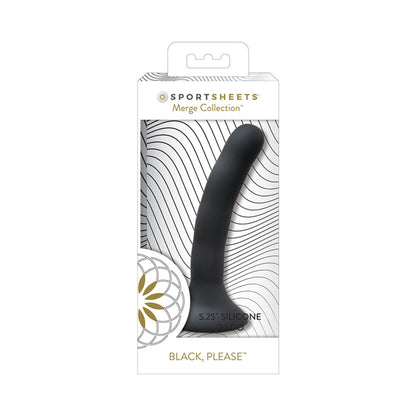 Sportsheets Please Silicone 5 In. Dildo Black