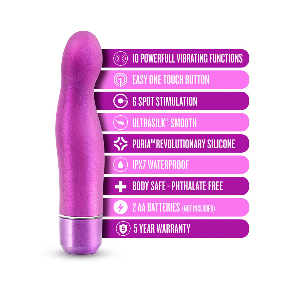 Luxe Plus Divulge Silicone Vibrator Purple