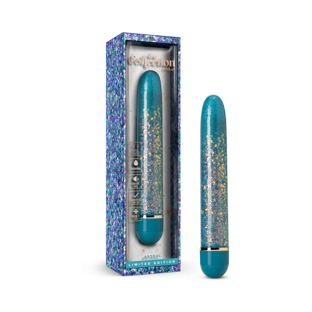 The Collection Astral Slimline Vibrator Teal