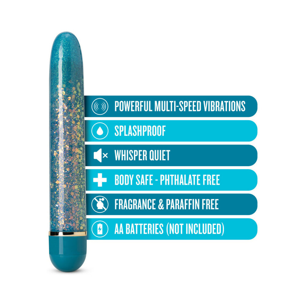 The Collection Astral Slimline Vibrator Teal