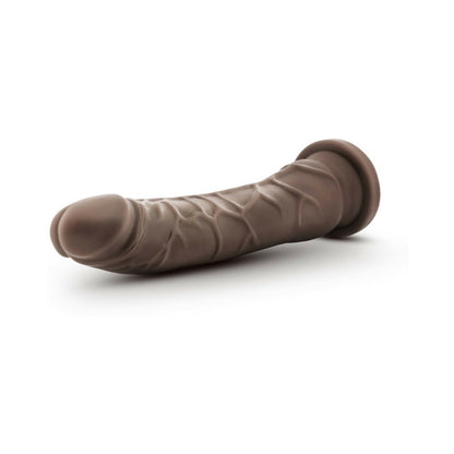 Dr. Skin Plus Posable Dildo 9 In. Chocolate