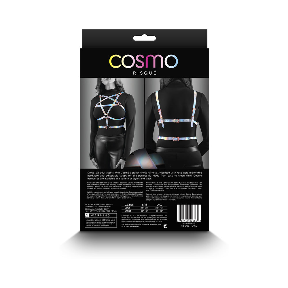 Cosmo Harness Risque - S/M Rainbow