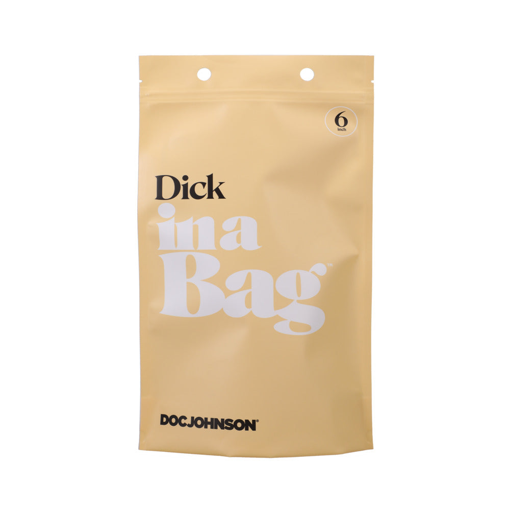 In A Bag Dick 6In Clear