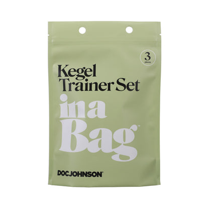 In A Bag Kegel Trainer 3-piece Set Pink