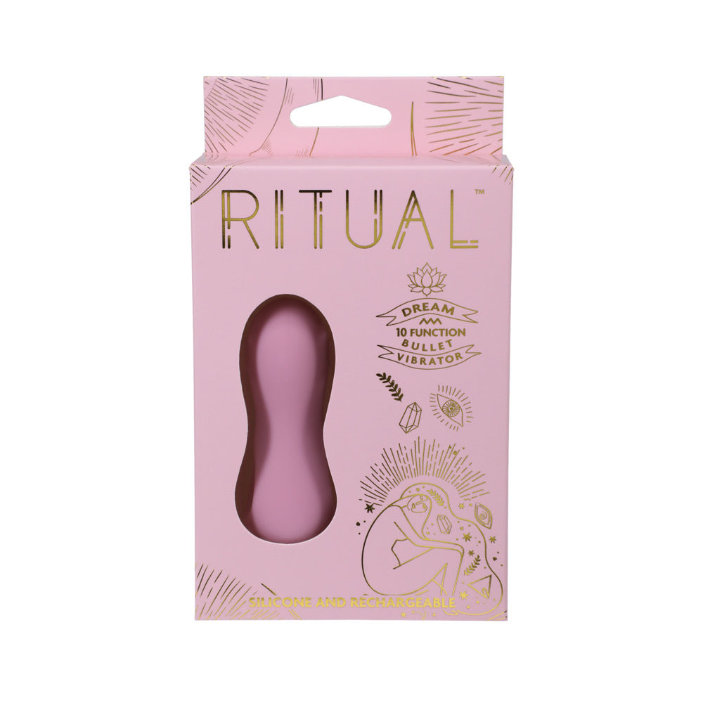 Ritual Dream Rechargeable Silicone Bullet Vibe Pink